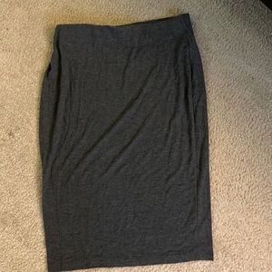 Gray Skirt